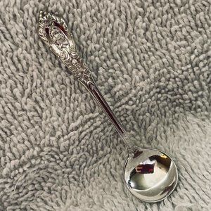 EUC Vintage 1930's Wallace Sterling Silver "Bride's Brooch" Spoon Pin, 2 3/8" L